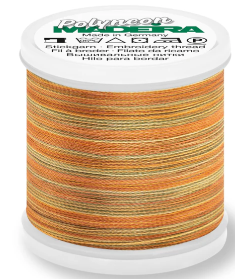 Madeira Sunrise Polyneon 40wt thread spool no. 1511