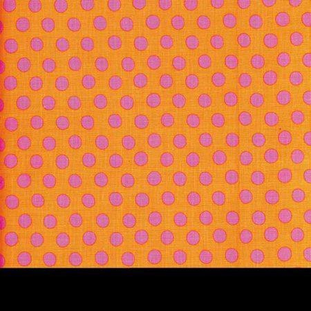 Kaffe Fassett Perennials Spot Dot Peach quilting fabric