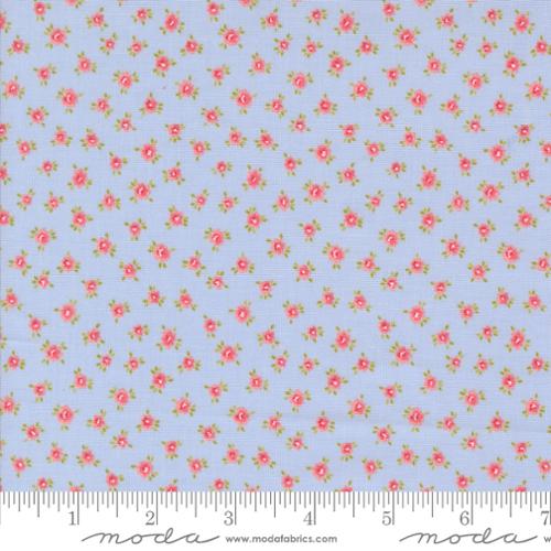 Moda Memory Lane Brenda Riddle Blue Sky 18783-16 quilting fabric