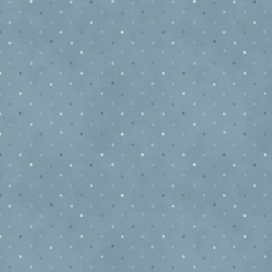 Lumin Peppercorn Janelle Penner stone blue quilting cotton