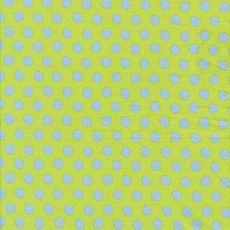Kaffe Fassett Spot Apple green quilting fabric