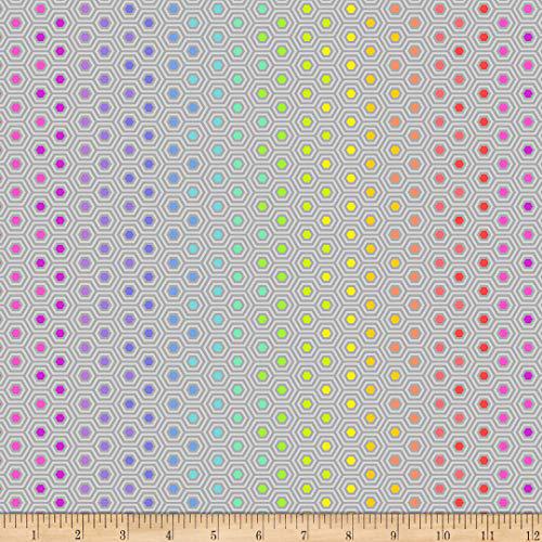 Tula Pink - Hexy Rainbow Dove