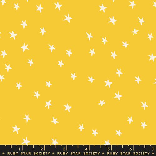 Ruby Star Society Starry Sunshine yellow quilting fabric