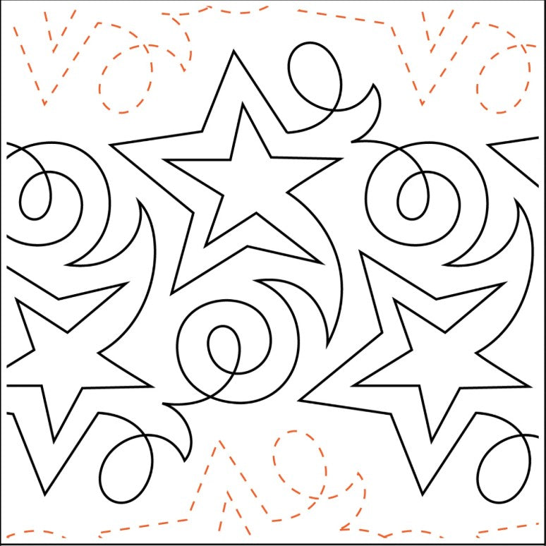 Beckers Shooting Star tear away embroidery stabilizer notion