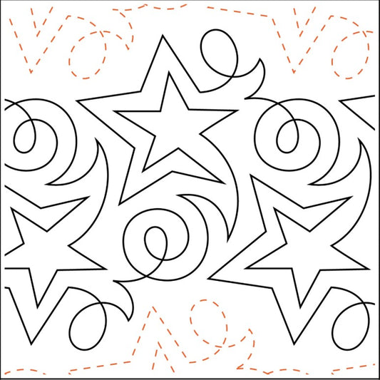 Beckers Shooting Star tear away embroidery stabilizer notion