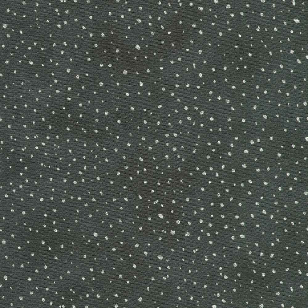 Robert Kaufman - Holiday Flourish - Forest Glen - SRKM-23708-184 CHARCOAL