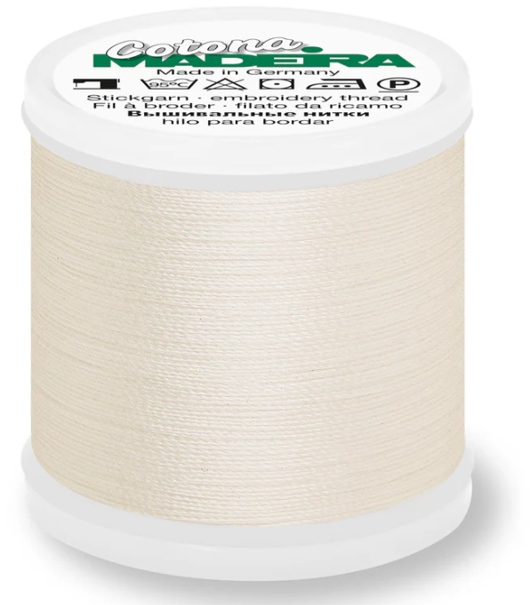 Madeira Thread - Cream Cotona 30wt 738