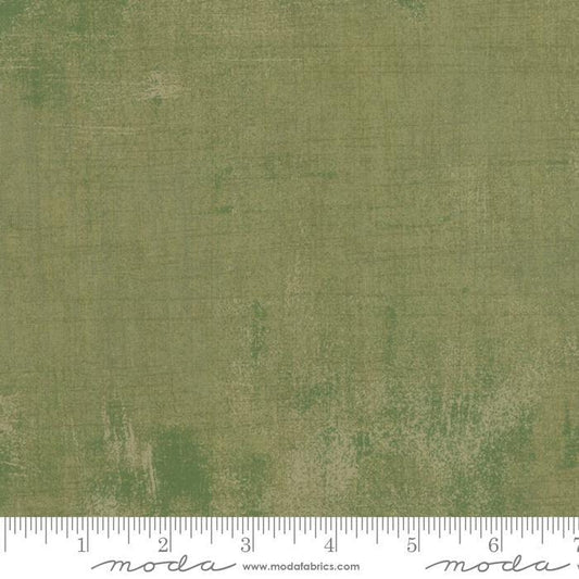 Moda Grunge Basics BasicGrey Vert Green 30150 274 quilting cotton fabric