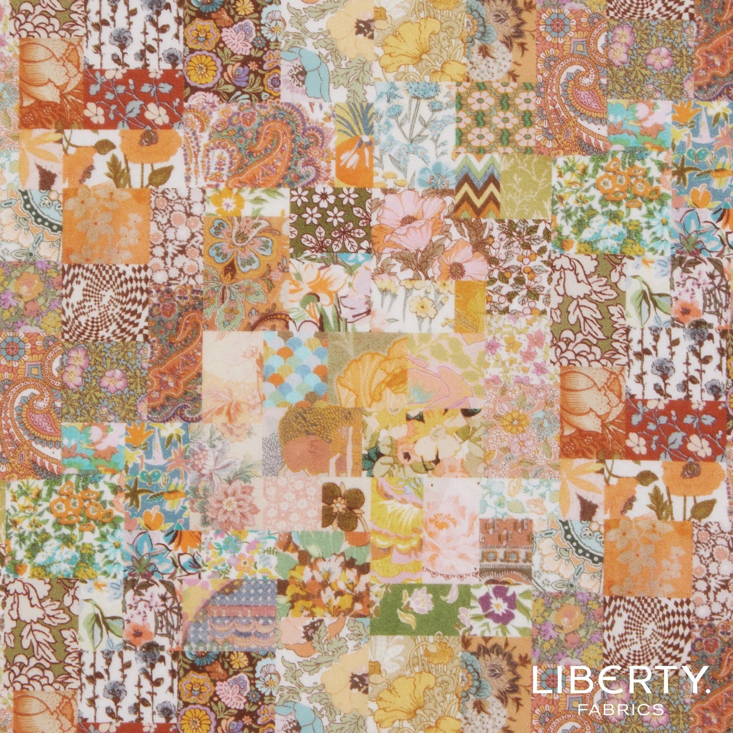 Liberty Archive Patchwork C Tana Lawn quilting fabric