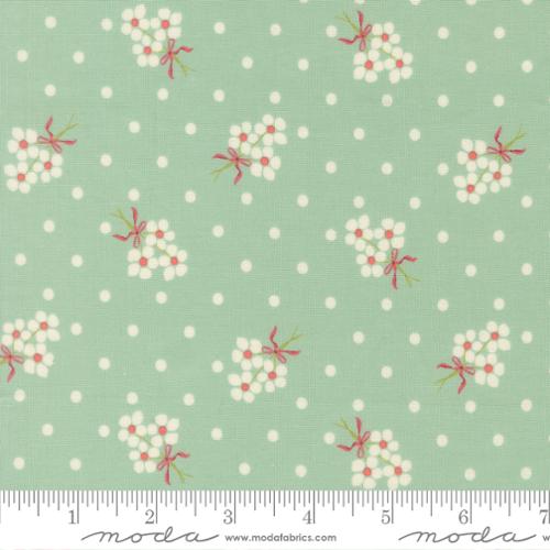 Lyda Rose Sky 3072-21 floral quilting cotton blue