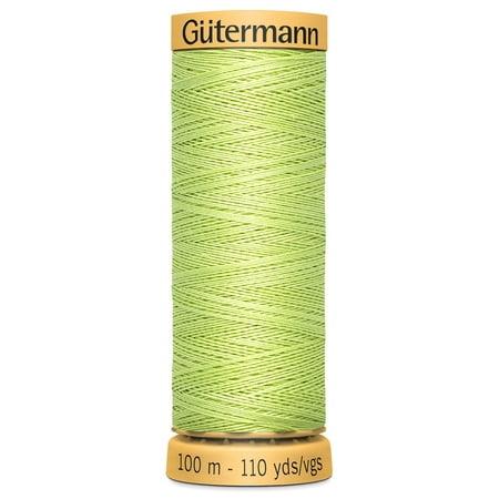 Gutermann Natural Cotton Thread 110yd-Pastel Green