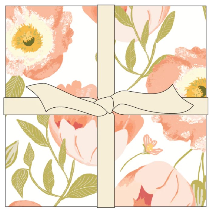 Poppie Cotton 5in charm squares precut 42 prints