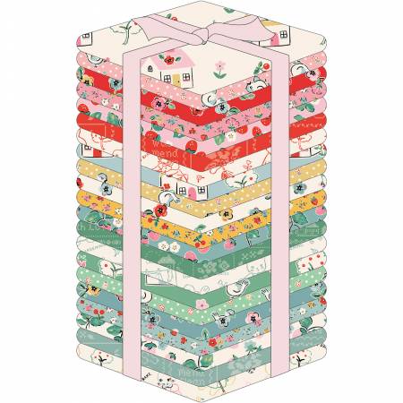 Poppie Cotton Home Sweet Home fat quarter bundle precut