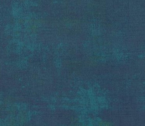 Moda - Grunge Basics -  BasicGrey - Peacock 30150 230 Fabric