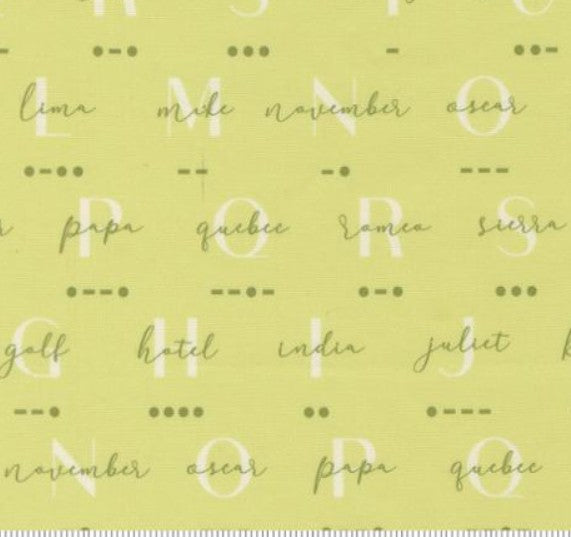 Moda High Flight Leaf 45062-12 Sariditty quilting cotton