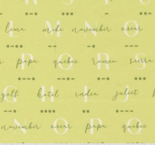 Moda High Flight Leaf 45062-12 Sariditty quilting cotton