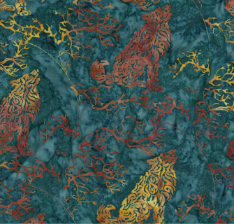 Riley Blake 23502-288 Spilled Tea Western Reflections quilting cotton