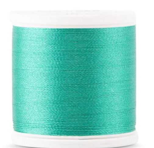 Madeira Isle Green Polyneon 40wt thread spool no. 1868