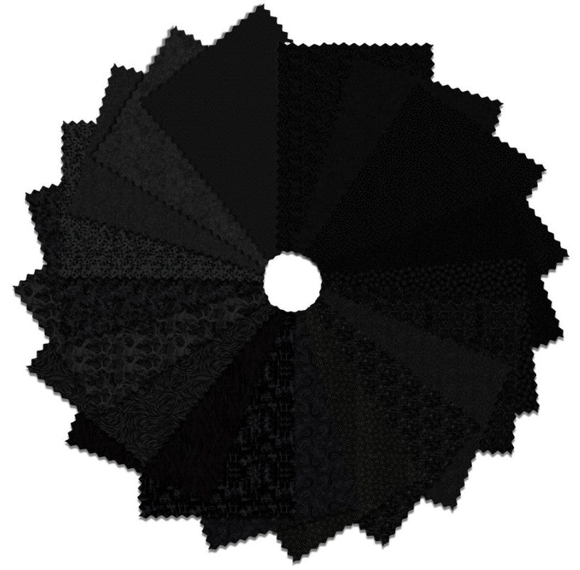 Pitch Dark Fat Quarters precut bundle
