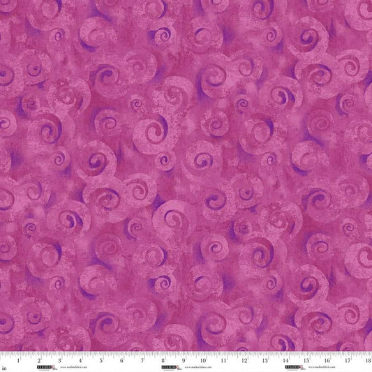 Studio E Spiral Storm 118 inch wide backing Lipstick red 8780-29