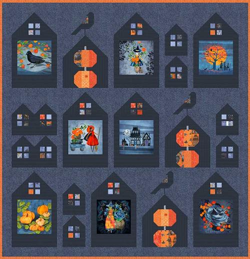 Neighborhood Views quilt pattern Moda modern design
