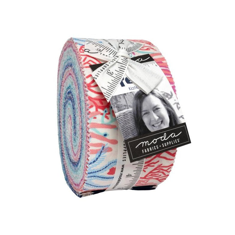 Moda Reef Jelly Roll 2.5in strips precut bundle