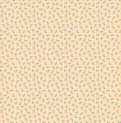 Poppie Cotton Farmhouse Fancy Cherry Pie Yellow FH25967 quilting cotton fabric