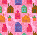 Anna Maria Allegory AMT146-20C Bubblegum bright pink quilting cotton Northcott
