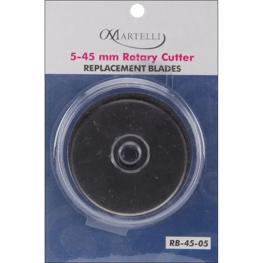 Martelli Rotary Cutter Blades 45mm 5-pack notion