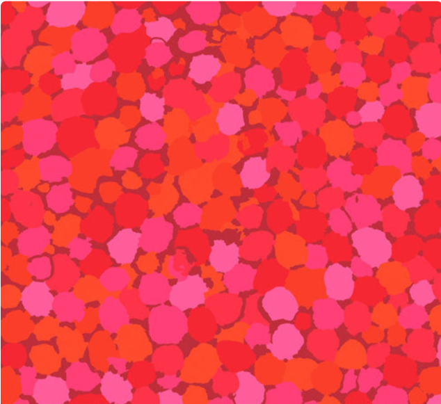 Kaffe Fassett Reflections Red quilting fabric