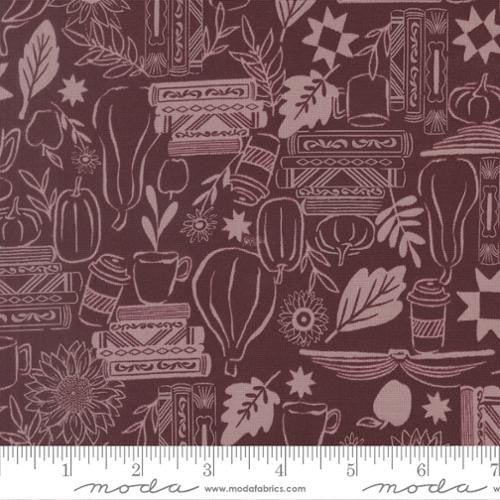 Moda - Windfall - Fancy That Design House - Merlot 45652 25
