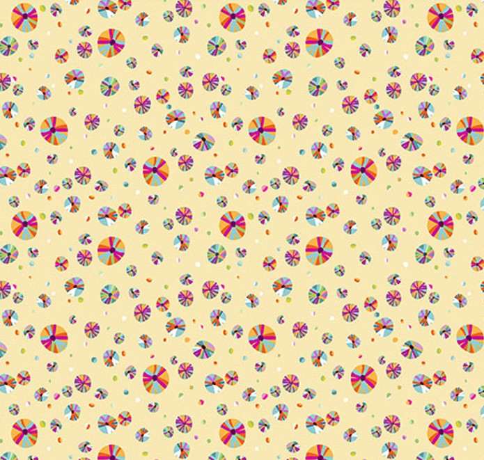 Free Spirit Festival Candy Cream quilting cotton fabric