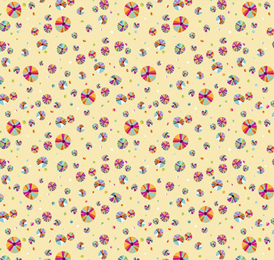 Free Spirit Festival Candy Cream quilting cotton fabric