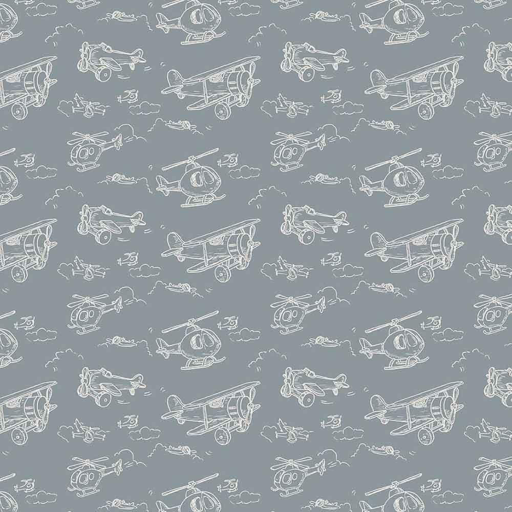 Figo Soaring Dreams teal 91241-62 fabric by Northcott