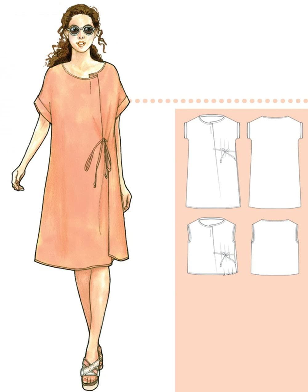 Sewing Workshop Gardenia Blouse Dress Pattern sewing pattern