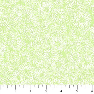 Anna Maria Textiles - Rhapsody - Indelible Ink - Mums - Spring AMT1002-71C