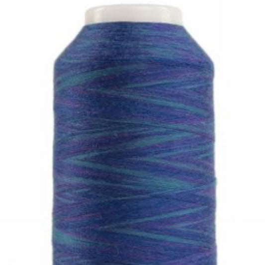 Omni Variegated 9028 Polyester Thread 40wt 2000yd Caspian Sea
