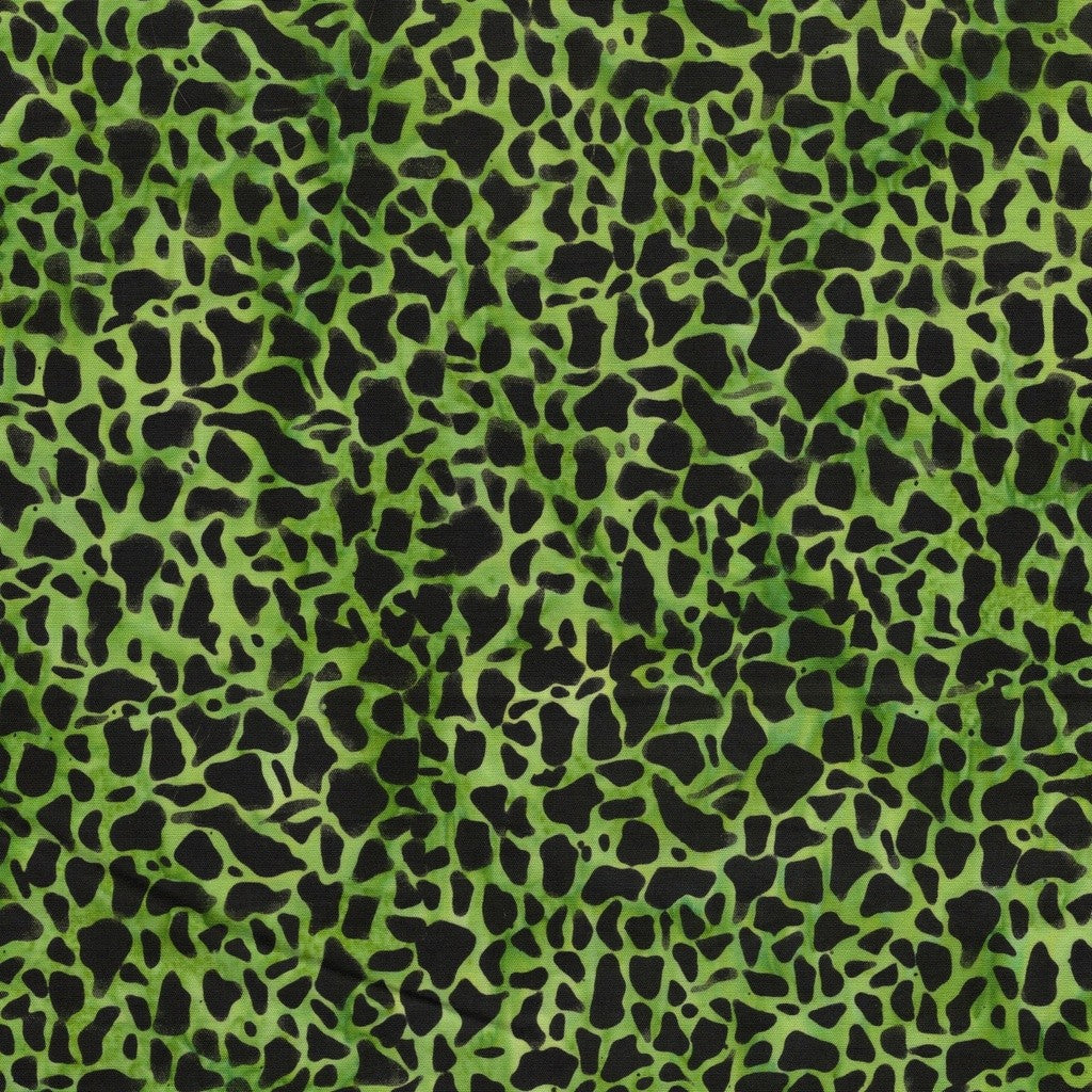 Island Batik - Boo Bash - Jerry Khiev - Mosaic - Green Apple 122553633