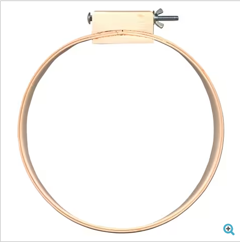 Wood quilting embroidery hoop 18" round