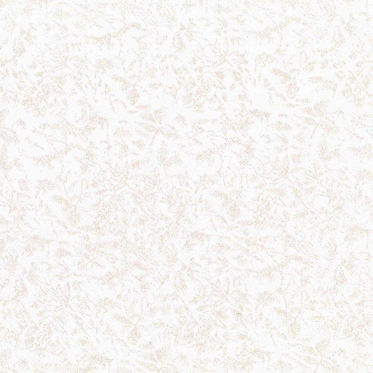 Michael Miller Fairy Frost Snow pearlized metallic quilting cotton blender fabric