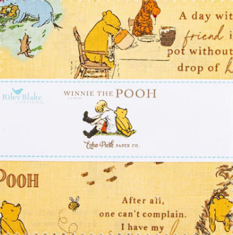 Riley Blake Winnie the Pooh 5 inch stacker precut