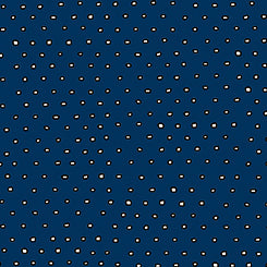 Pixie Square Dot Blender Navy quilting cotton fabric