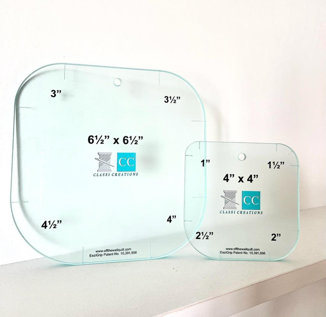 Round Off Acrylic Grip Template Set