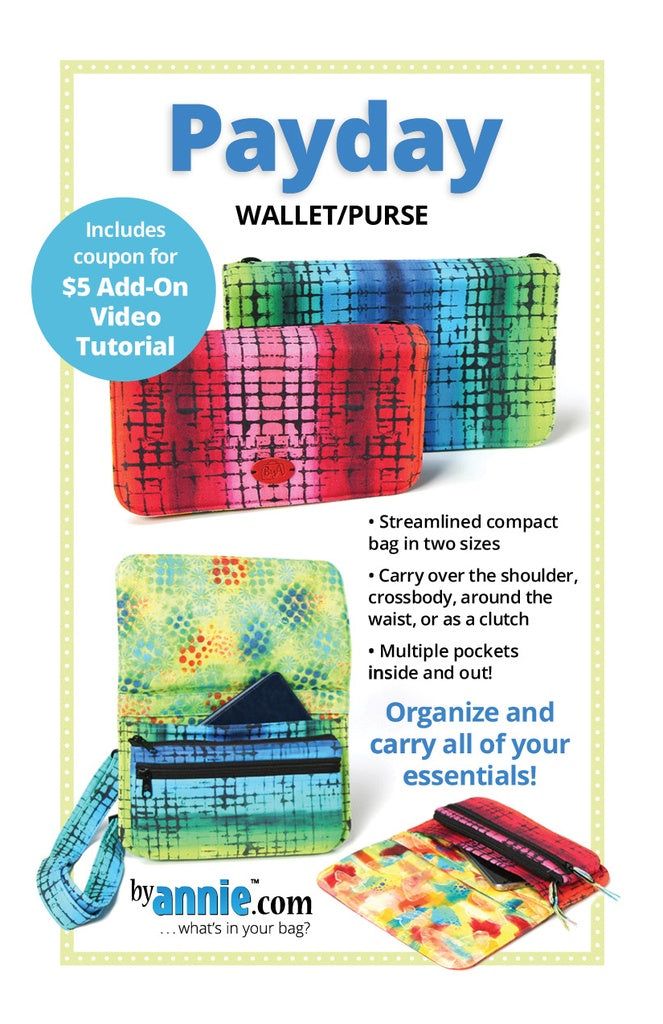 ByAnnie Payday bag sewing pattern