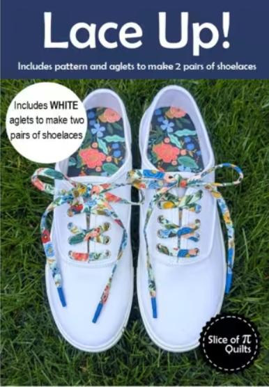 Lace Up Pattern With White Aglets
