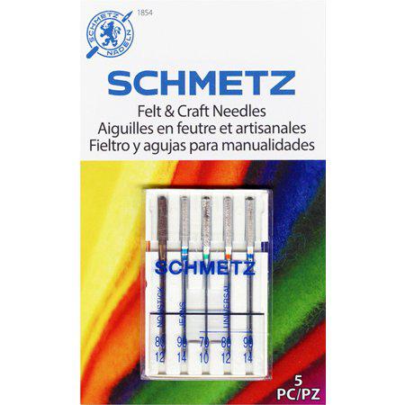 Schmetz Felt & Craft Needles-Assorted 5/Pkg