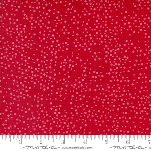 Robin Pickens Dotty Thatched Crimson 48715-43 Moda quilting fabric