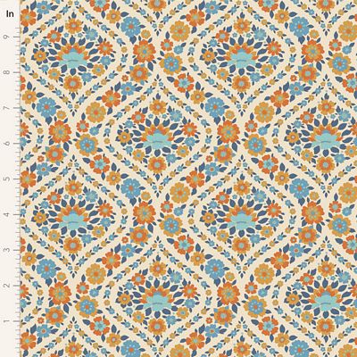 Tilda Wallflower - Bianca Blue