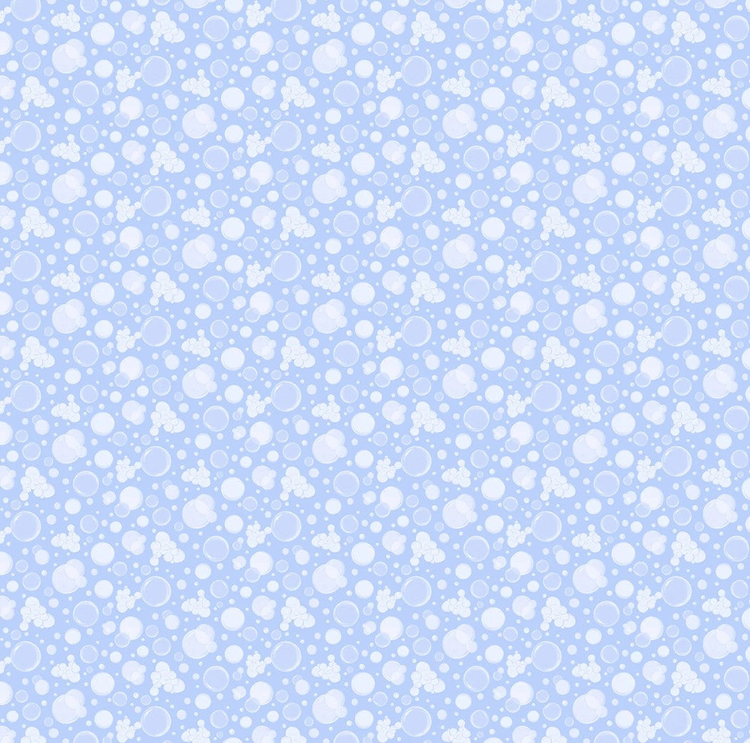 Michael Miller Breeze Bubble Bubble aqua teal quilting cotton