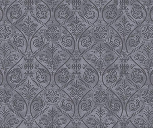 Studio E Farmhouse Fixer Upper Charcoal quilting cotton fabric